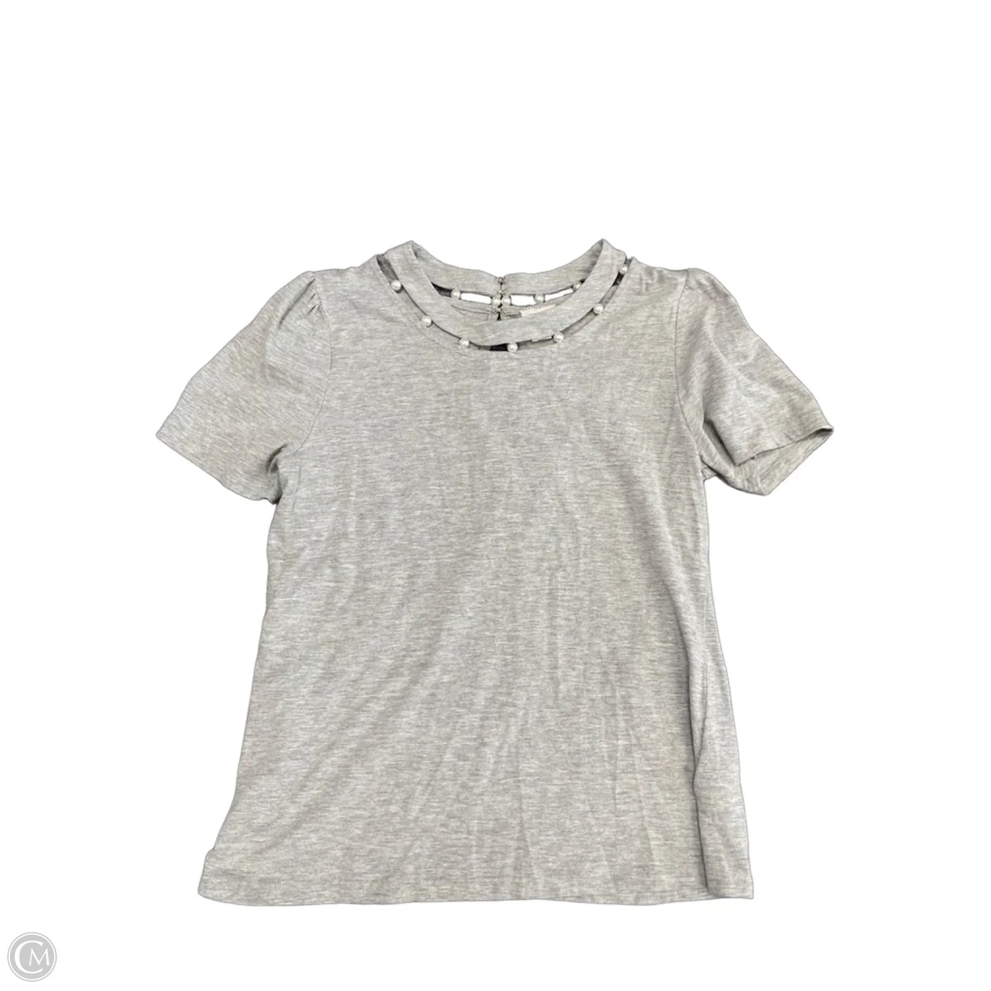 Top Short Sleeve By Postmark In Grey, Size: Xs