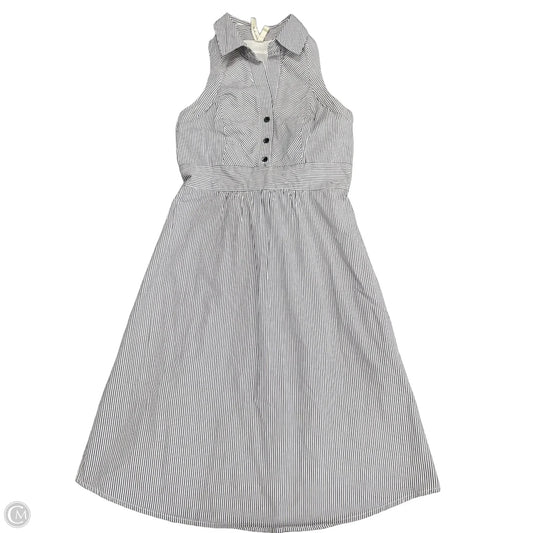 Dress Casual Short By Maeve In Blue & White, Size: 0