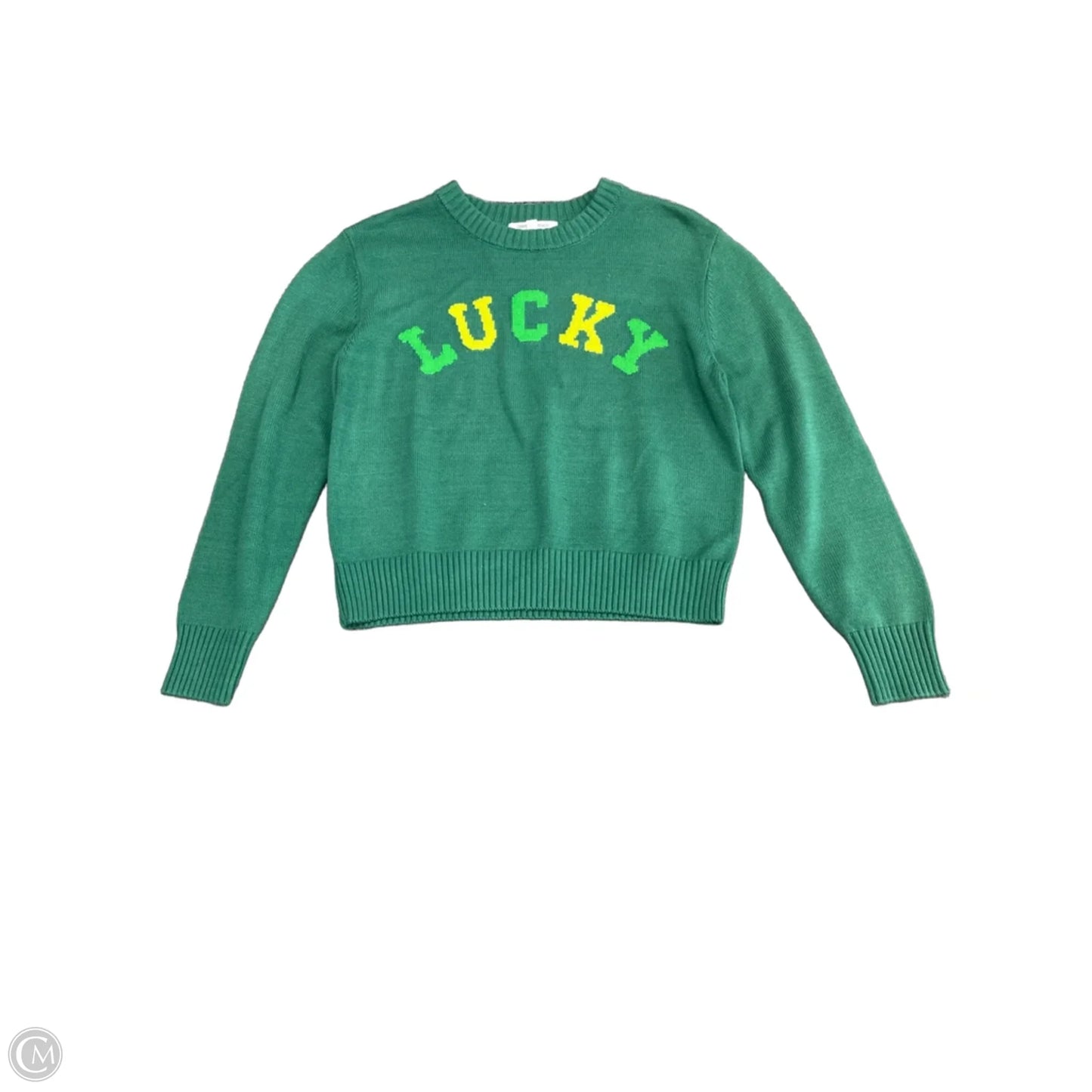 Sweater By Grayson Threads In Green, Size: M