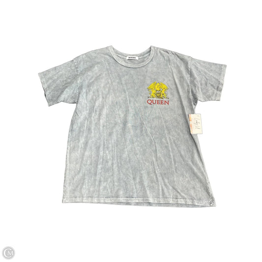 Top Short Sleeve By Daydreamer In Grey, Size: M