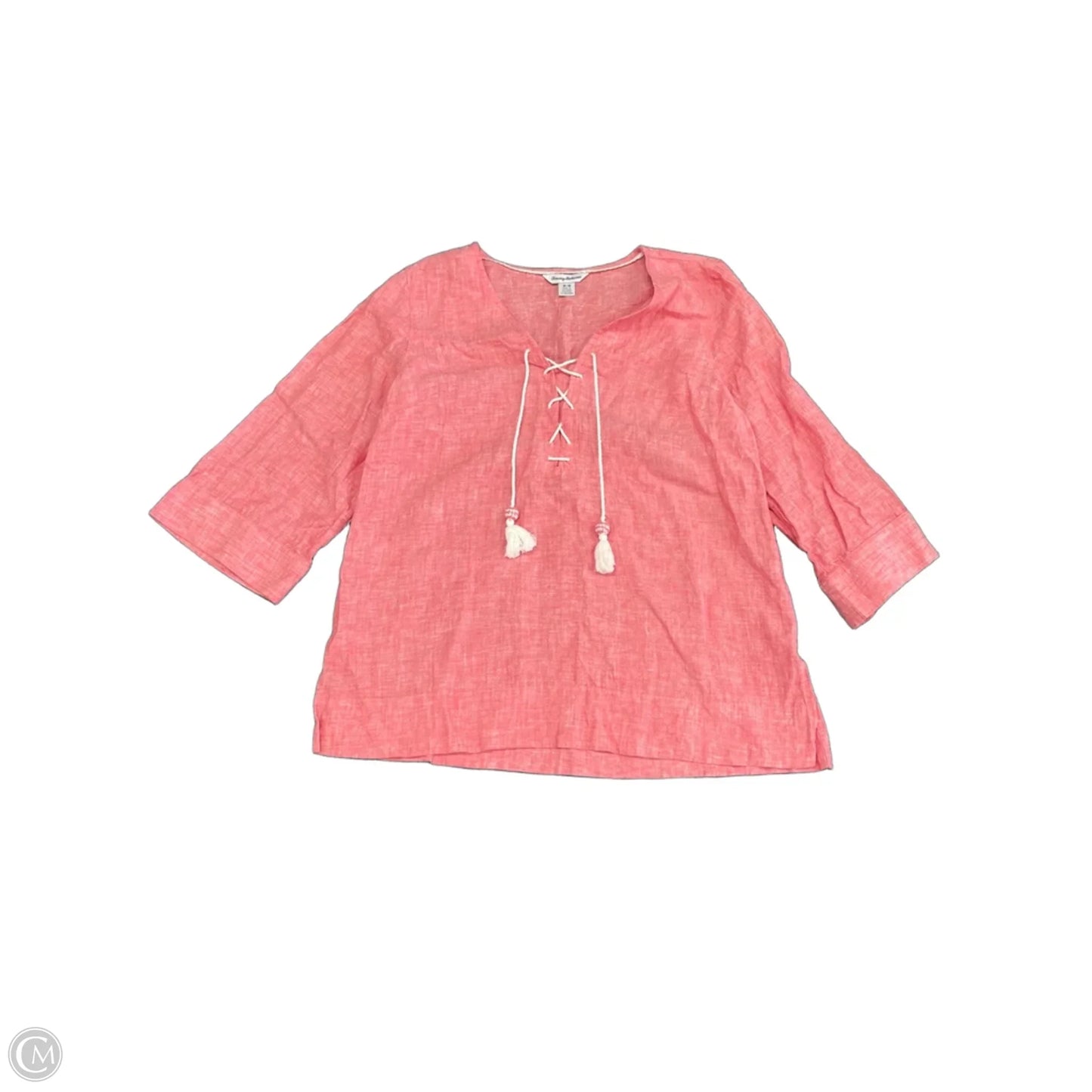 Tunic Long Sleeve By Tommy Bahama In Red, Size: M