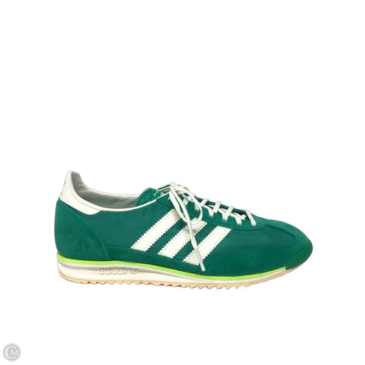 Shoes Athletic By Adidas In Green, Size: 10