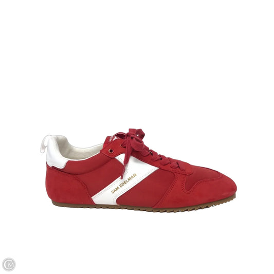 Shoes Sneakers By Sam Edelman In Red, Size: 9.5