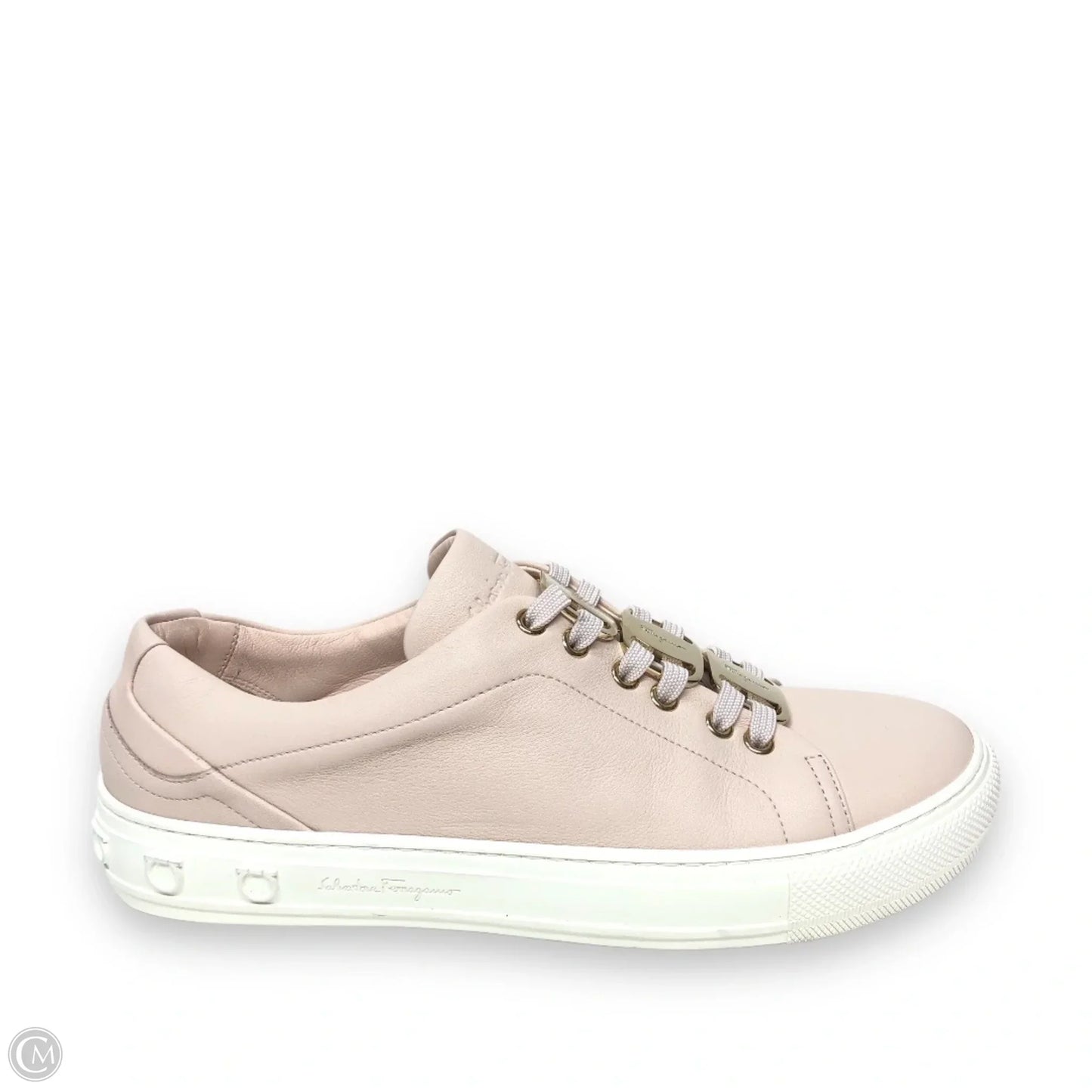 Shoes Luxury Designer By Ferragamo In Pink, Size: 10.5