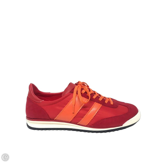 Shoes Sneakers By Madden Girl In Orange & Red, Size: 7