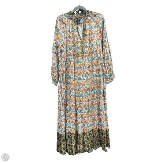 Dress Casual Maxi By Cmc In Multi-colored, Size: Osfm
