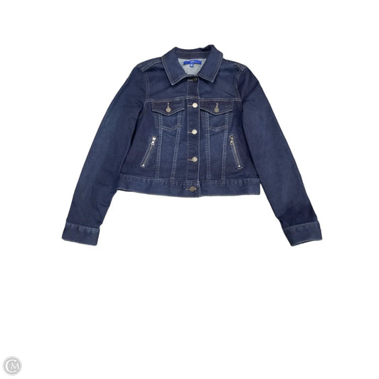 Jacket Denim By Apt 9 In Blue Denim, Size: S