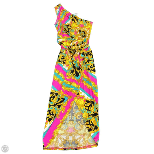 Dress Casual Midi By Clothes Mentor In Multi-colored, Size: S