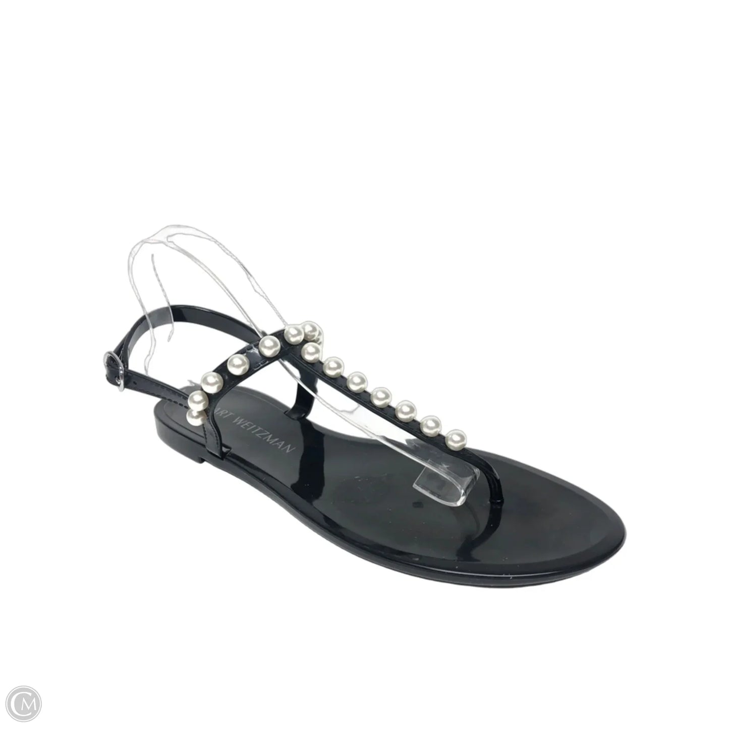 Sandals Designer By Stuart Weitzman In Black, Size: 11