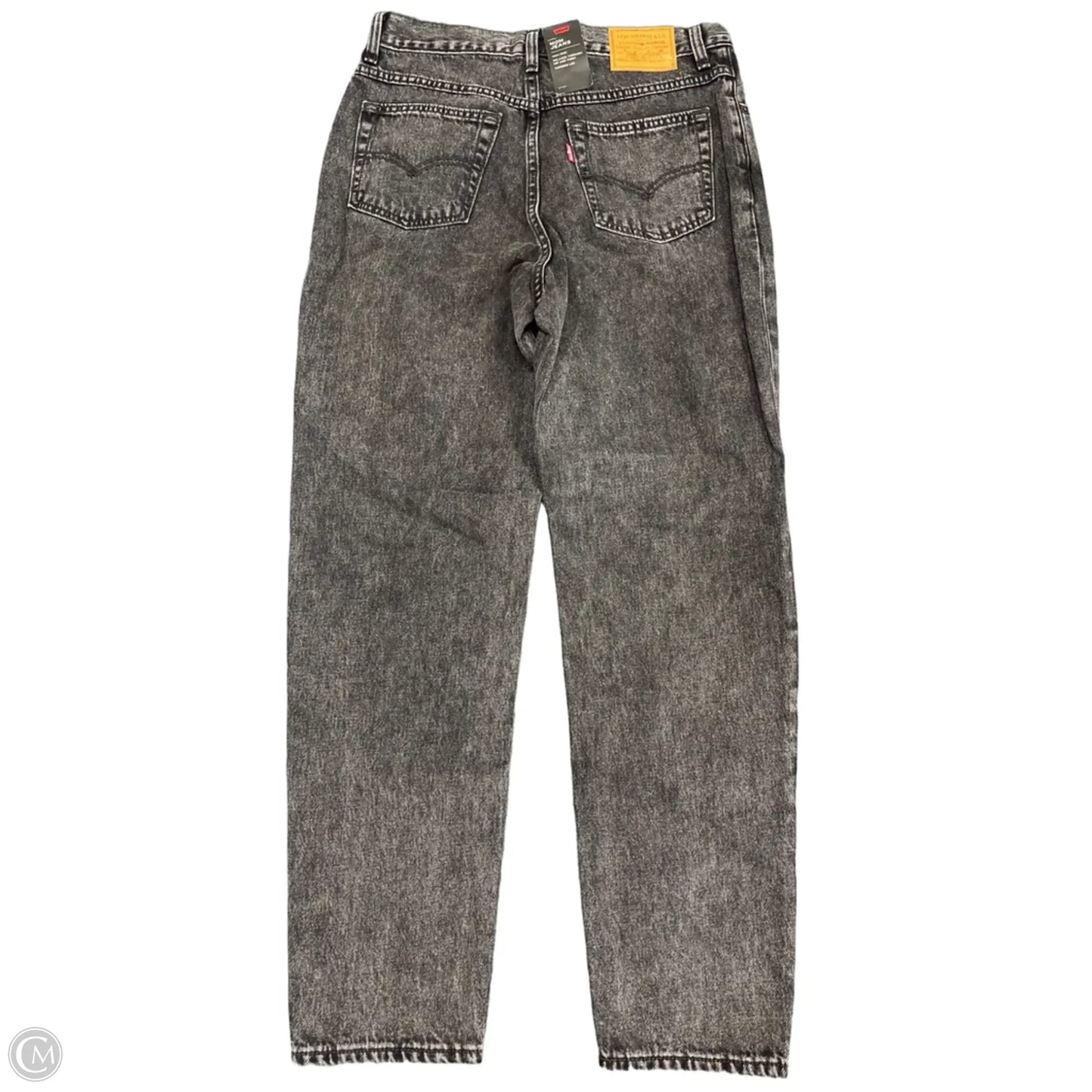 Jeans Straight By Levis In Grey & White, Size: 6