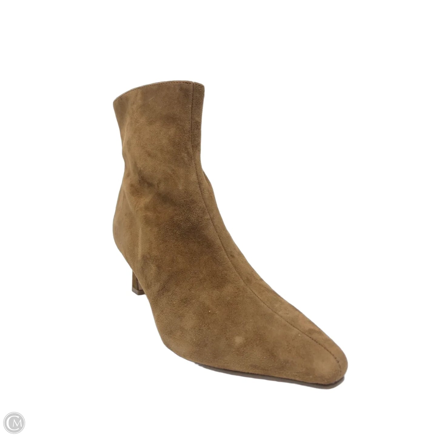 Boots Ankle Heels By Steve Madden In Tan, Size: 10
