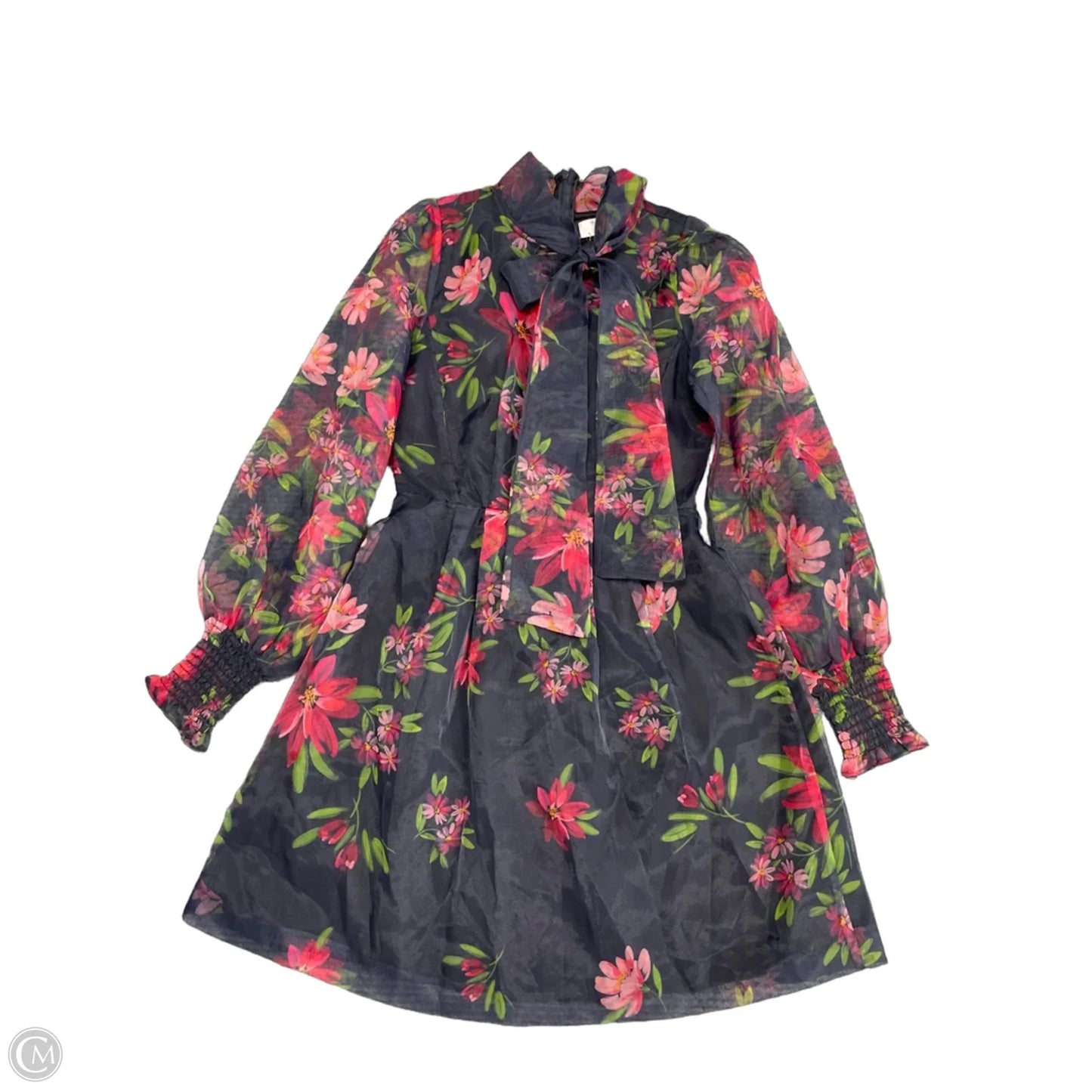 Dress Party Short By Cmb In Floral Print, Size: 2