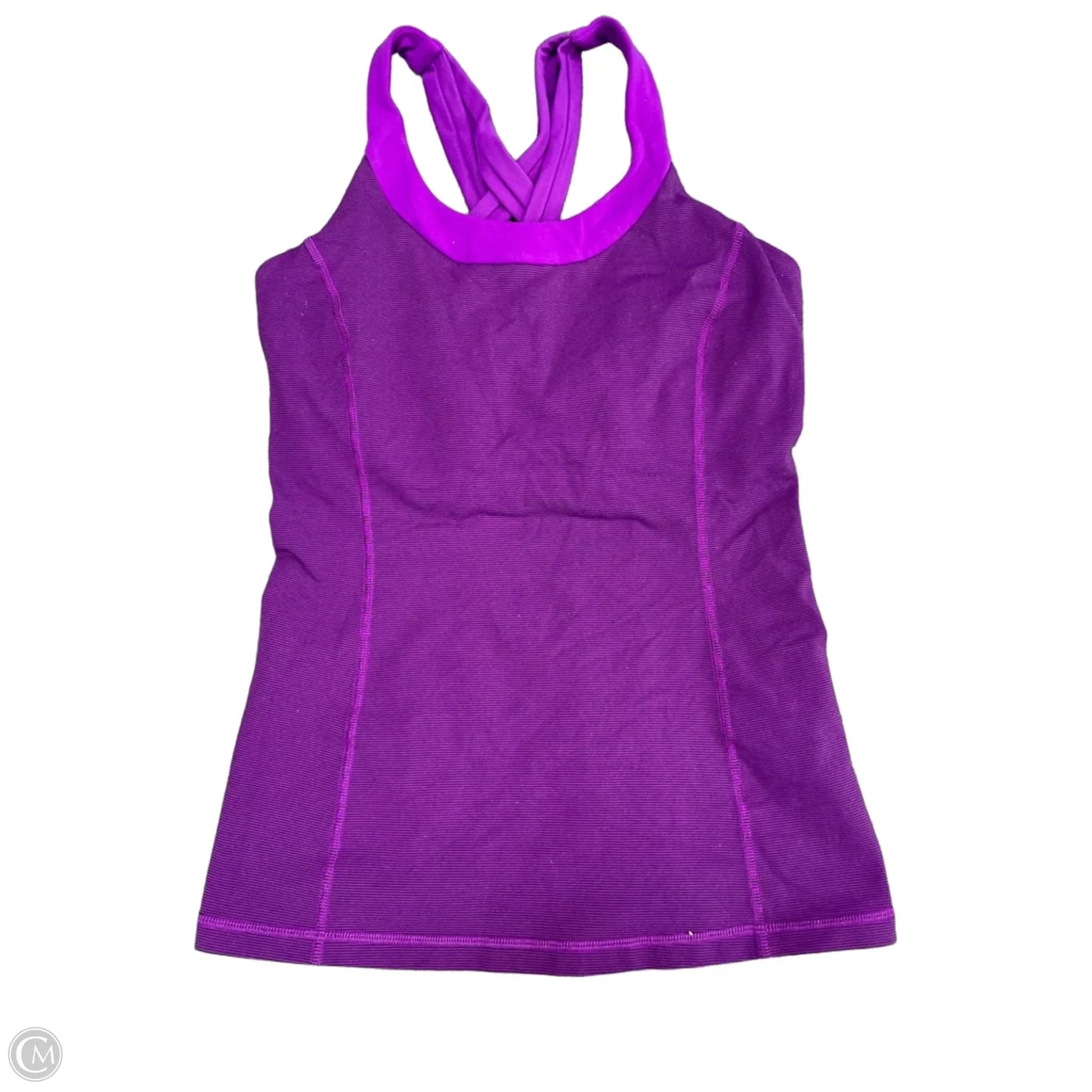 Athletic Tank Top By Lululemon In Purple, Size: 6