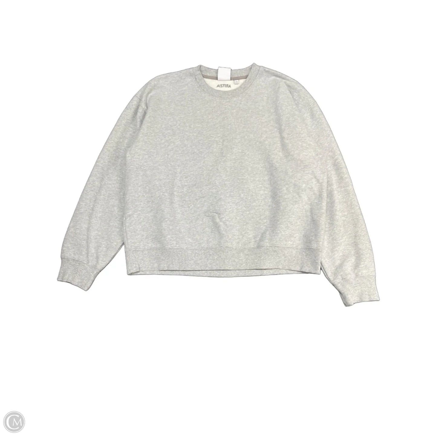 Sweatshirt Crewneck By Aritzia In Grey, Size: L