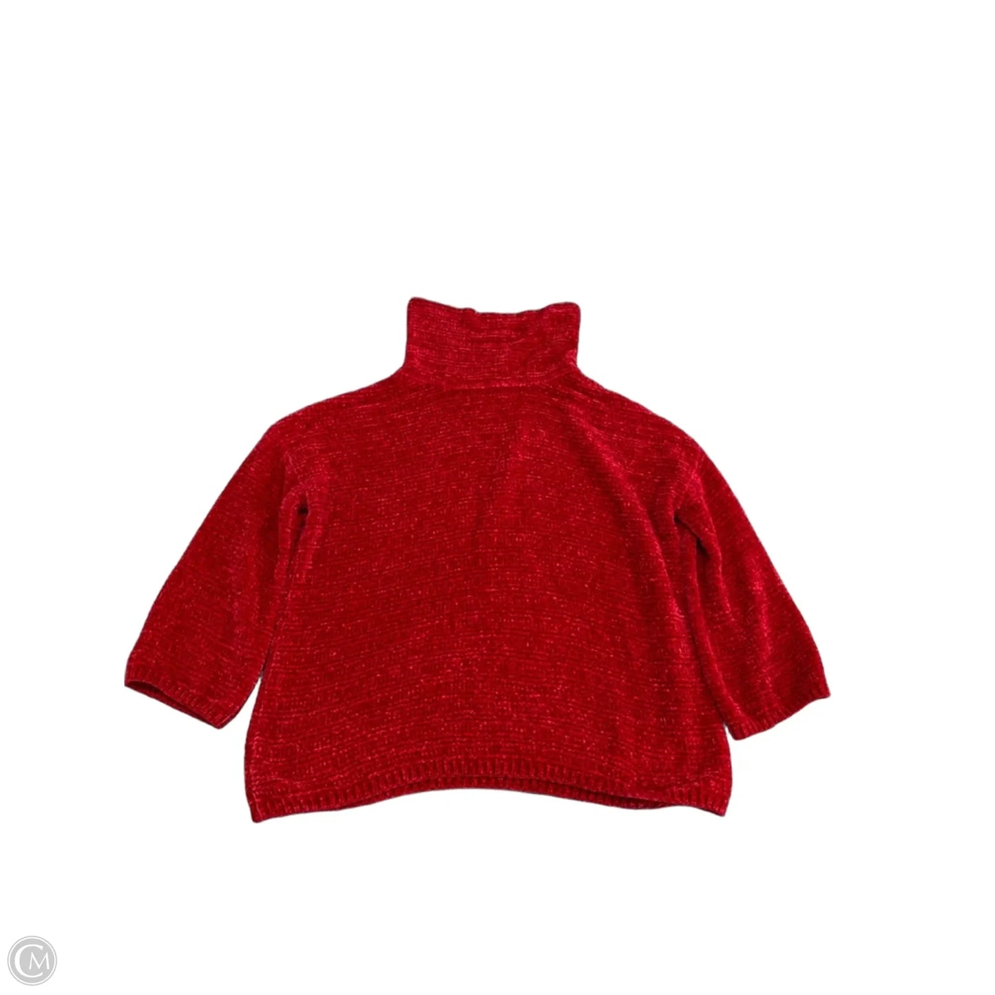 Sweater By Liz Claiborne In Red, Size: Xs
