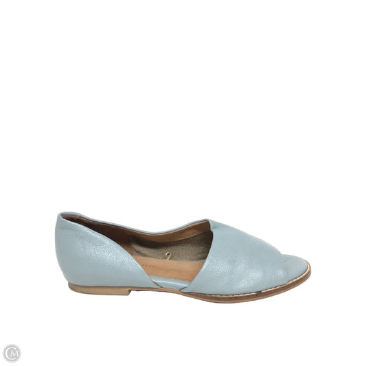 Sandals Flats By Anthropologie In Blue, Size: 7
