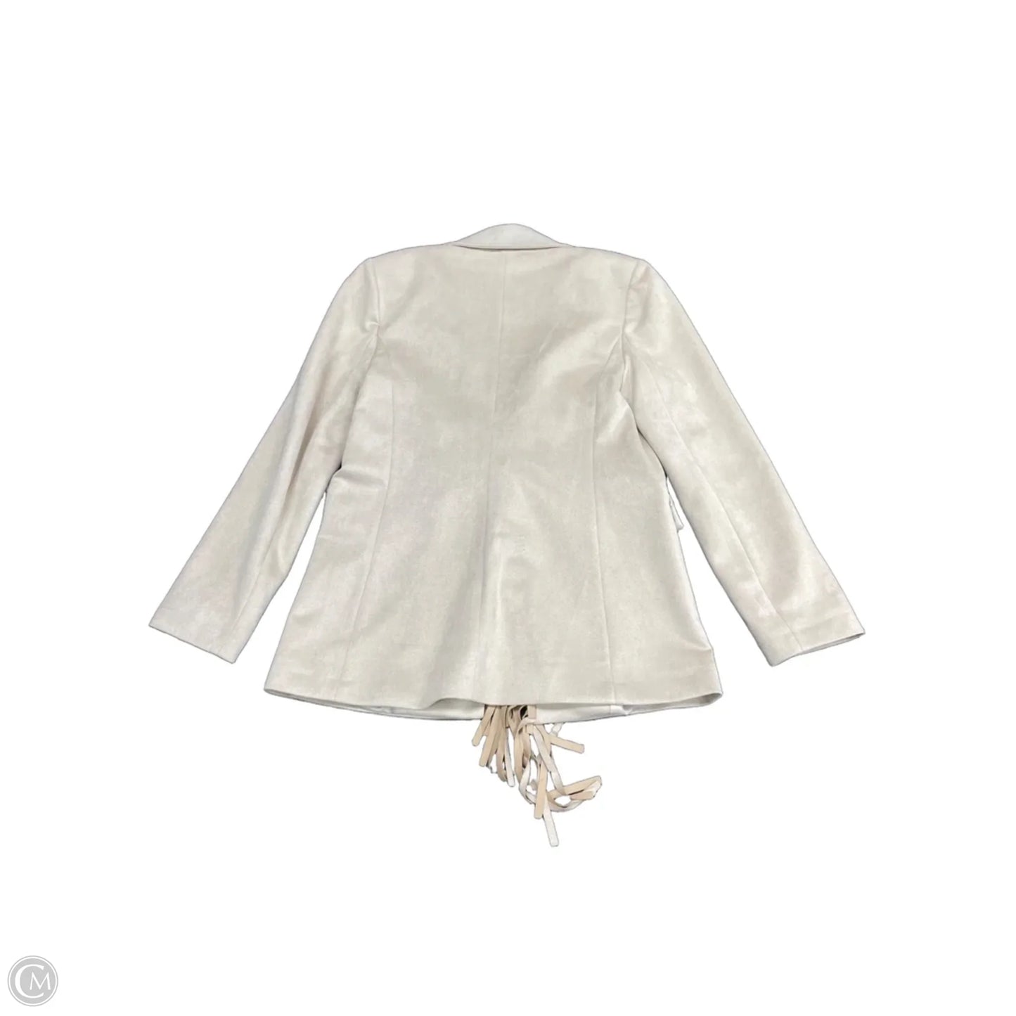 Blazer By Clothes Mentor In Beige, Size: S