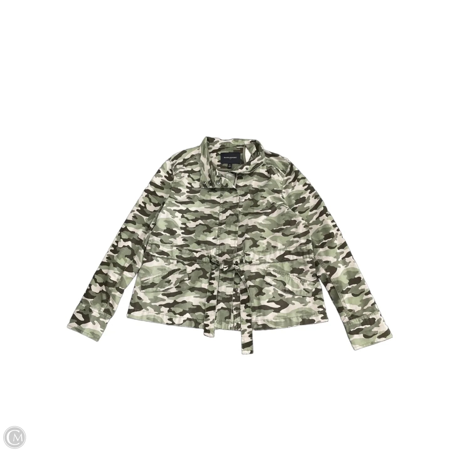 Jacket Utility By Banana Republic In Camouflage Print, Size: S