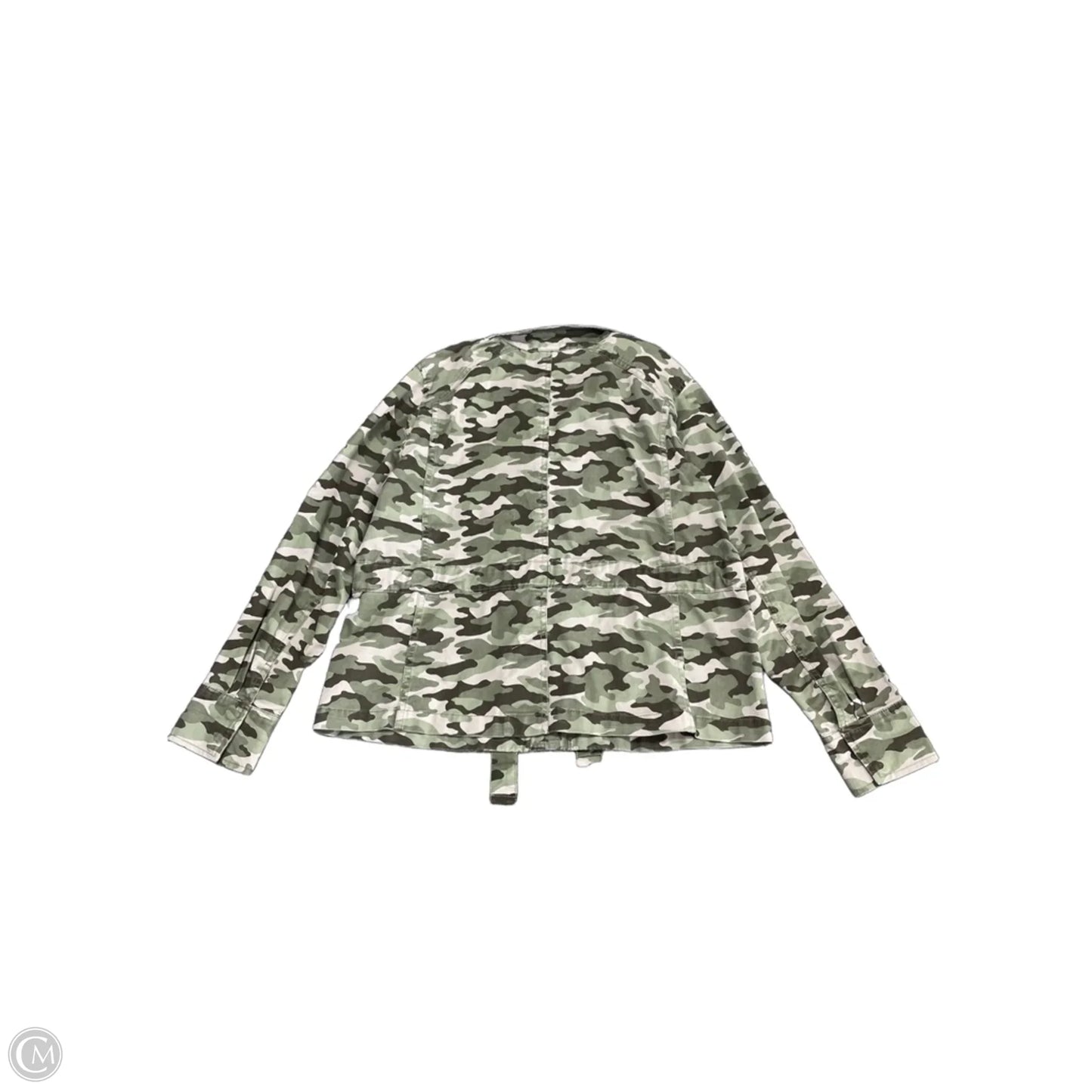 Jacket Utility By Banana Republic In Camouflage Print, Size: S
