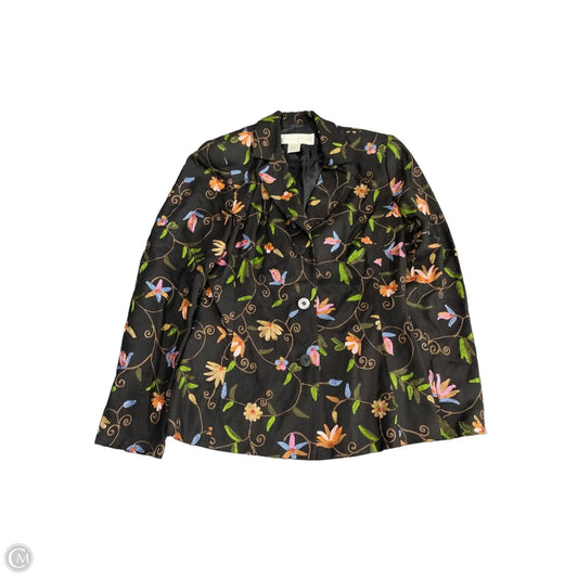 Blazer By Doncaster In Floral Print, Size: 2