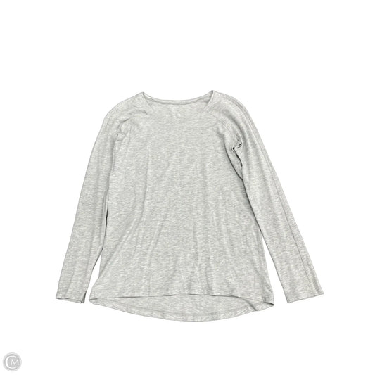 Athletic Top Long Sleeve Crewneck By Lululemon In Grey, Size: Xs