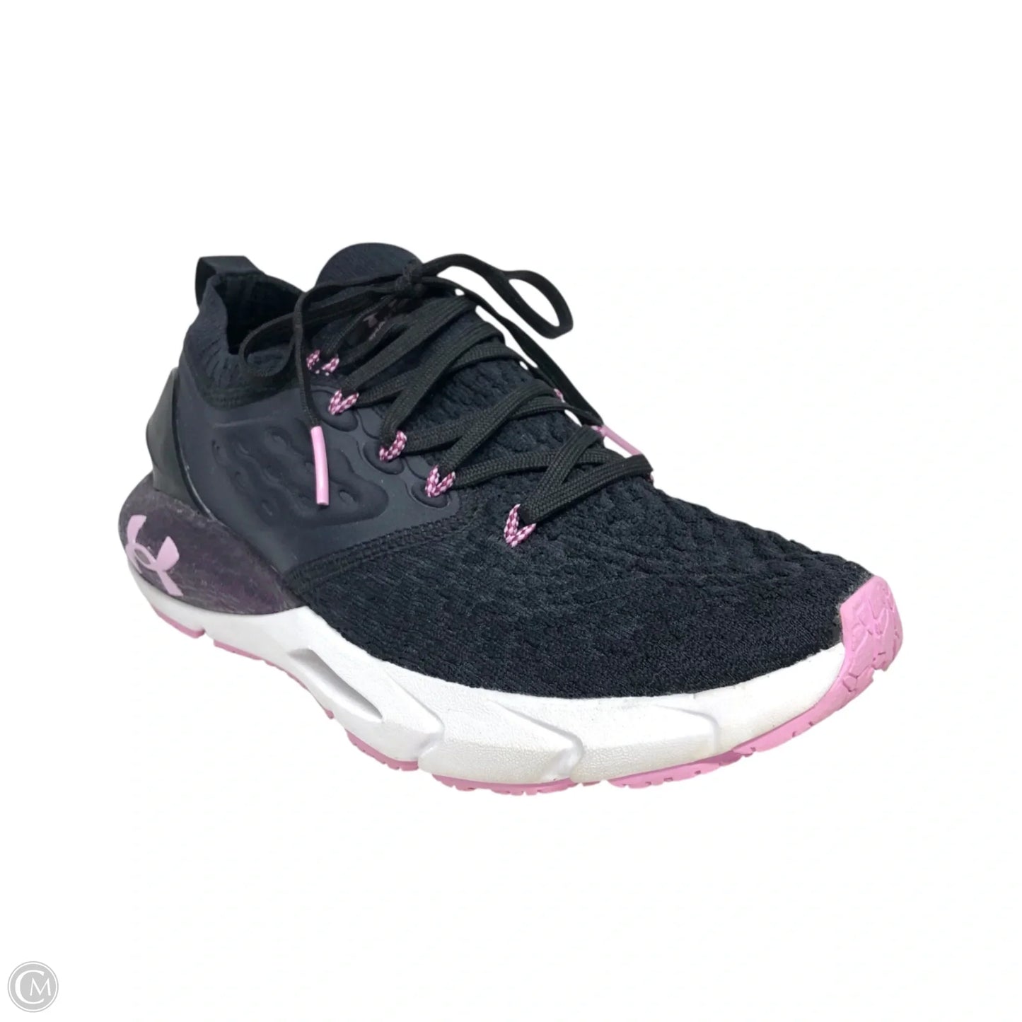 Shoes Athletic By Under Armour In Black & Pink, Size: 7.5