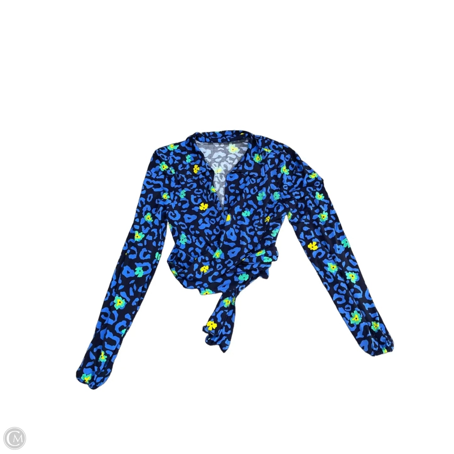 Dress Set 2pc By Iman Hsn In Blue & Yellow, Size: L