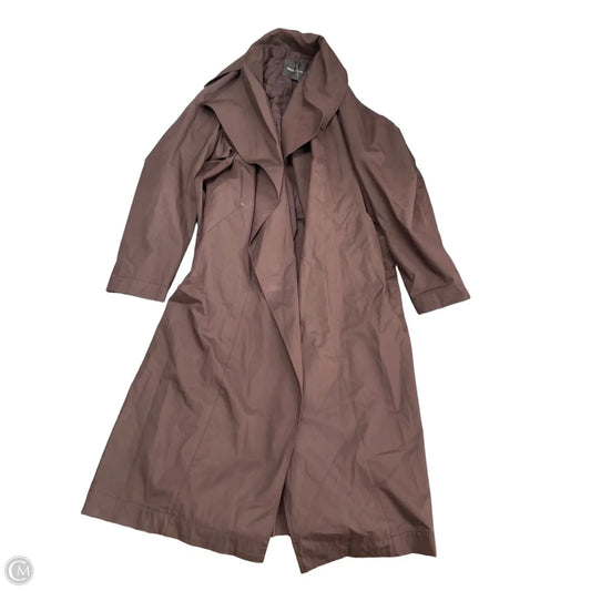 Coat Trench Coat By Mng In Brown, Size: M