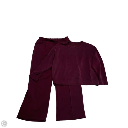 Lounge Set Pants By A New Day In Maroon, Size: Xl