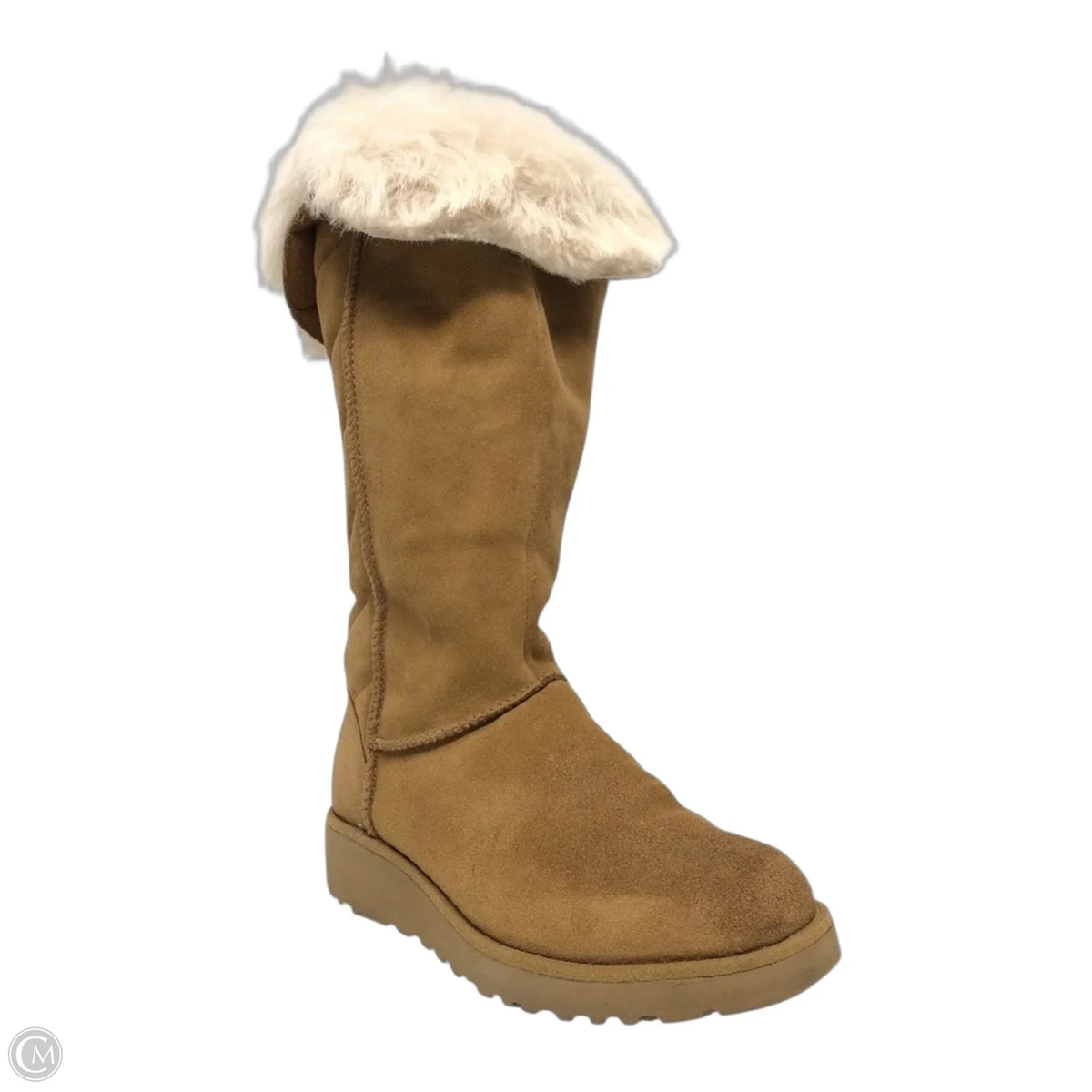 Boots Knee Flats By Ugg In Tan, Size: 7.5
