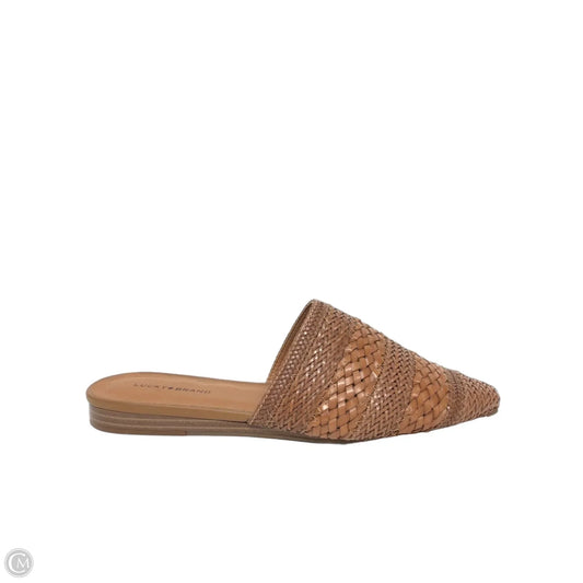 Shoes Flats By Lucky Brand In Tan, Size: 9.5