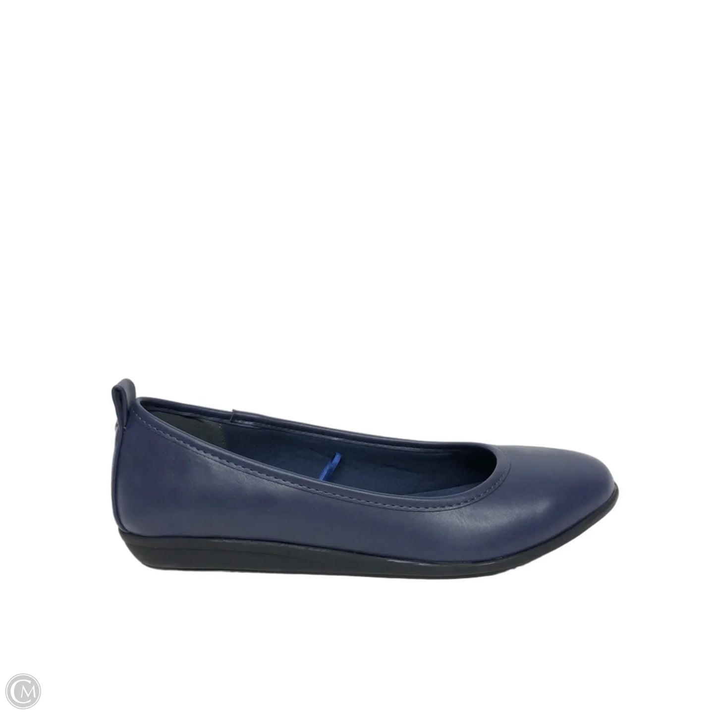 Shoes Flats By London Fog In Navy, Size: 8.5