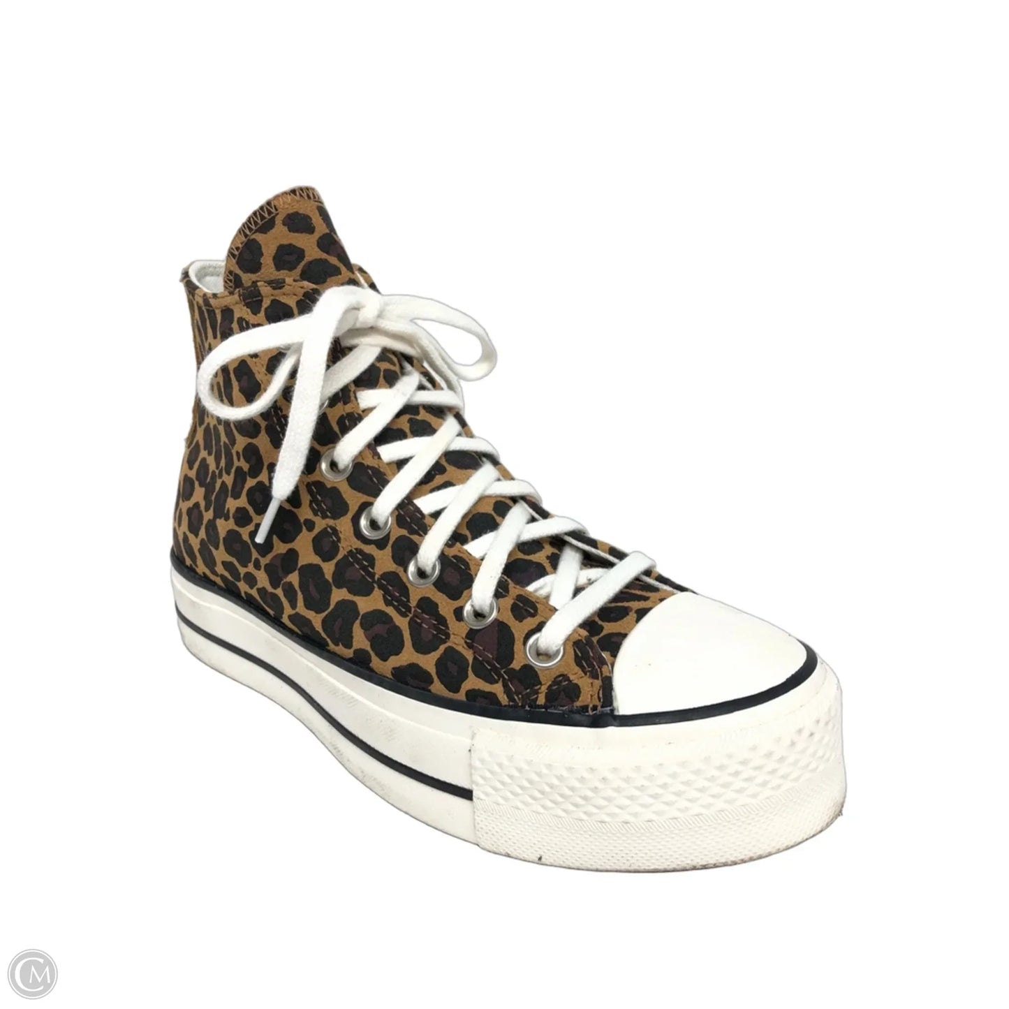 Shoes Sneakers By Converse In Animal Print, Size: 8