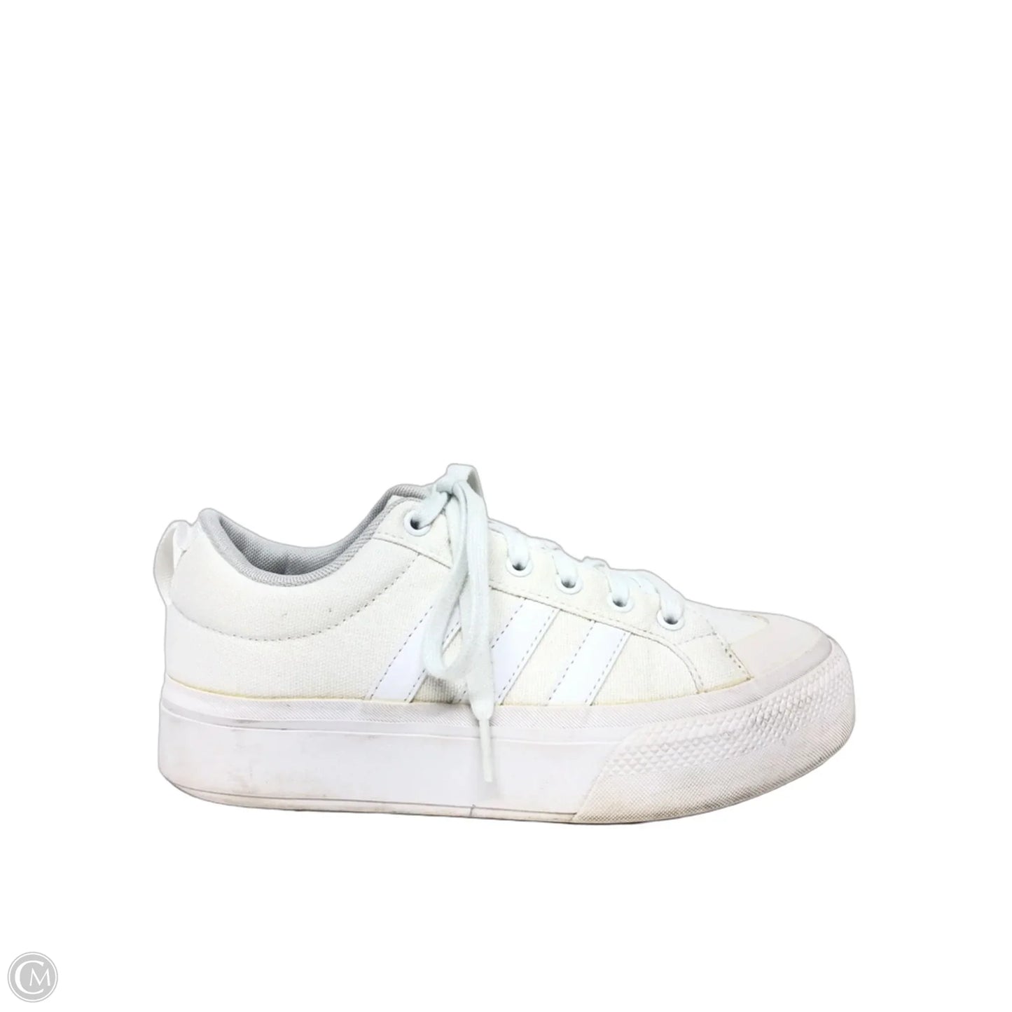 Shoes Sneakers By Adidas In White, Size: 8