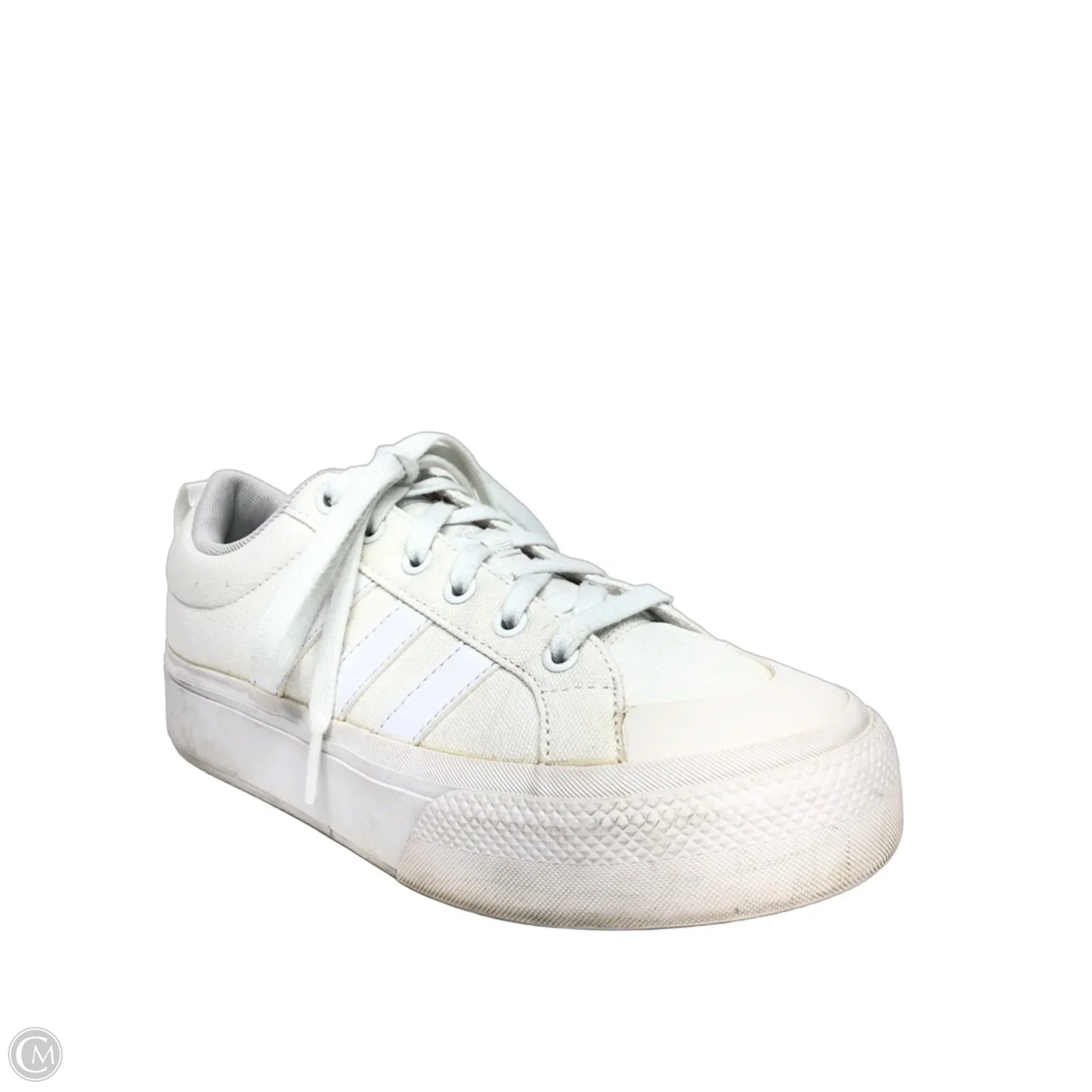 Shoes Sneakers By Adidas In White, Size: 8
