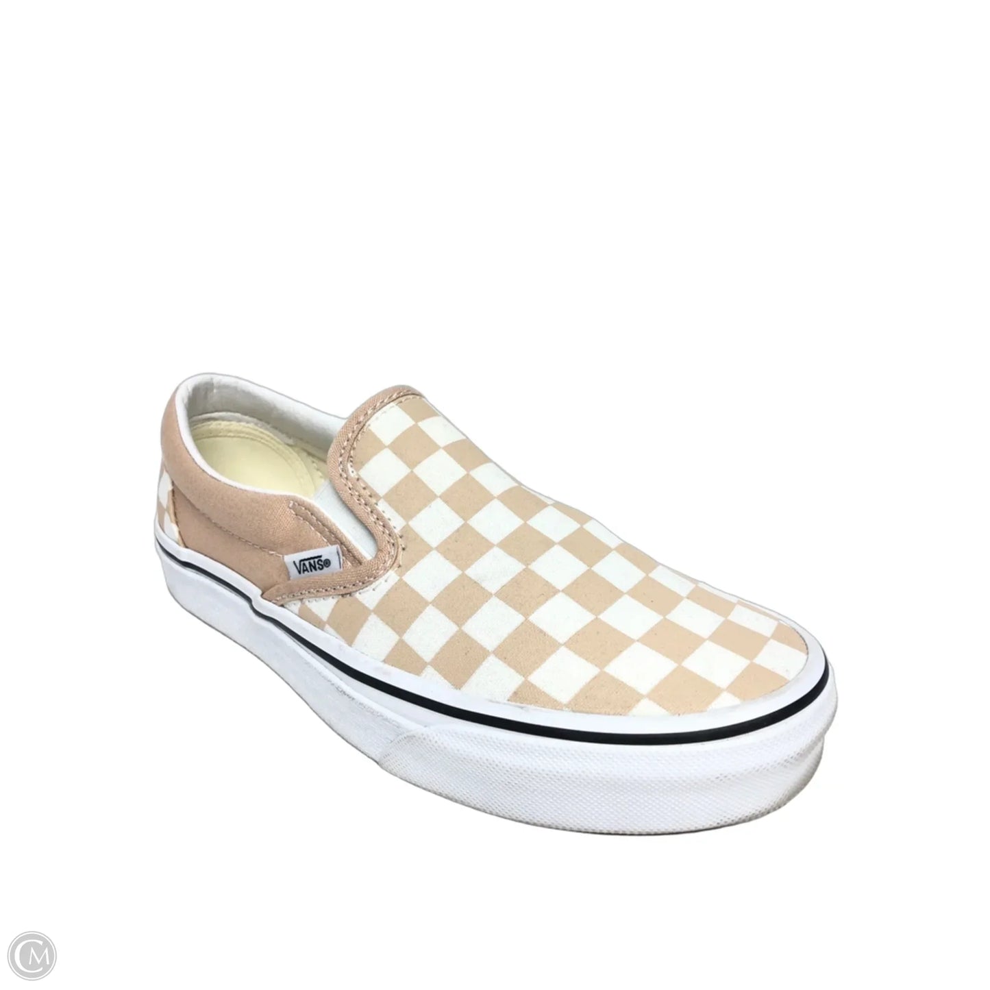 Shoes Sneakers By Vans In Beige, Size: 7