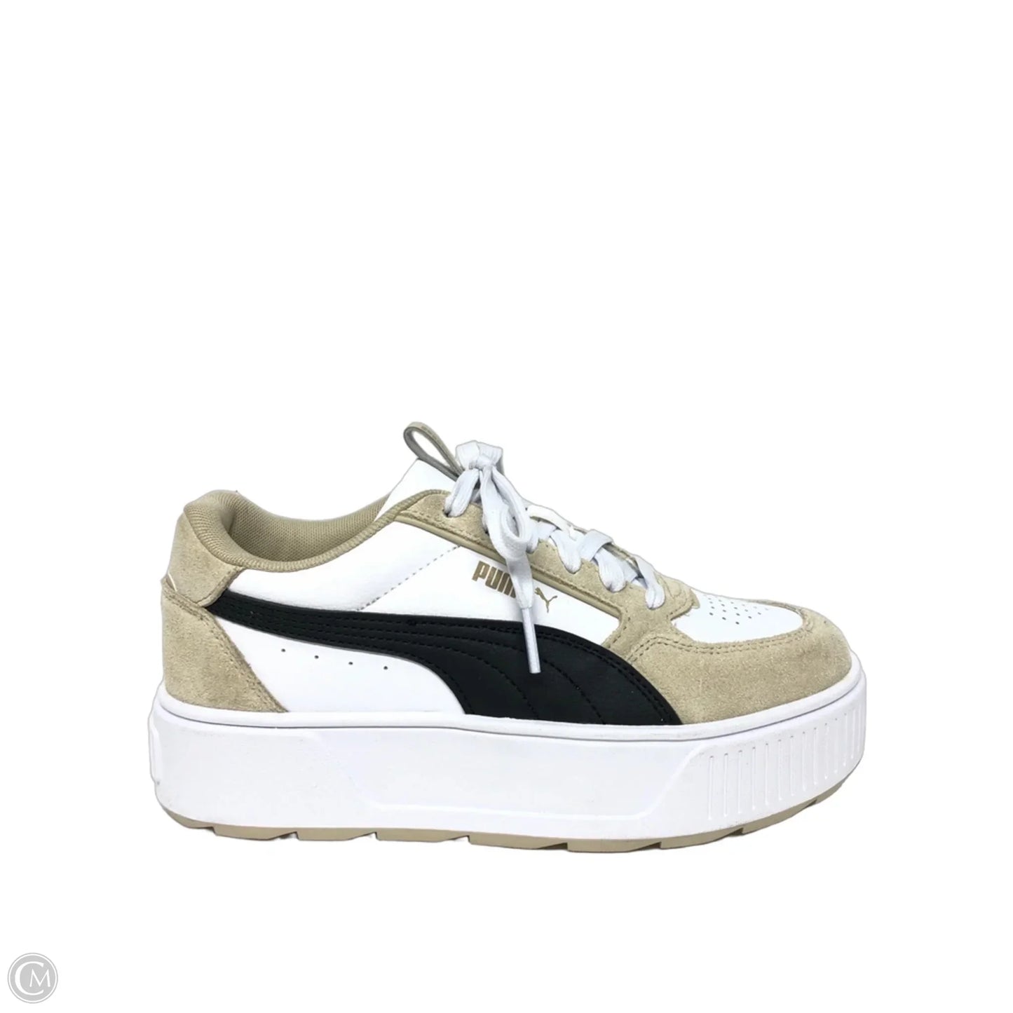 Shoes Sneakers Platform By Puma In Beige, Size: 7.5