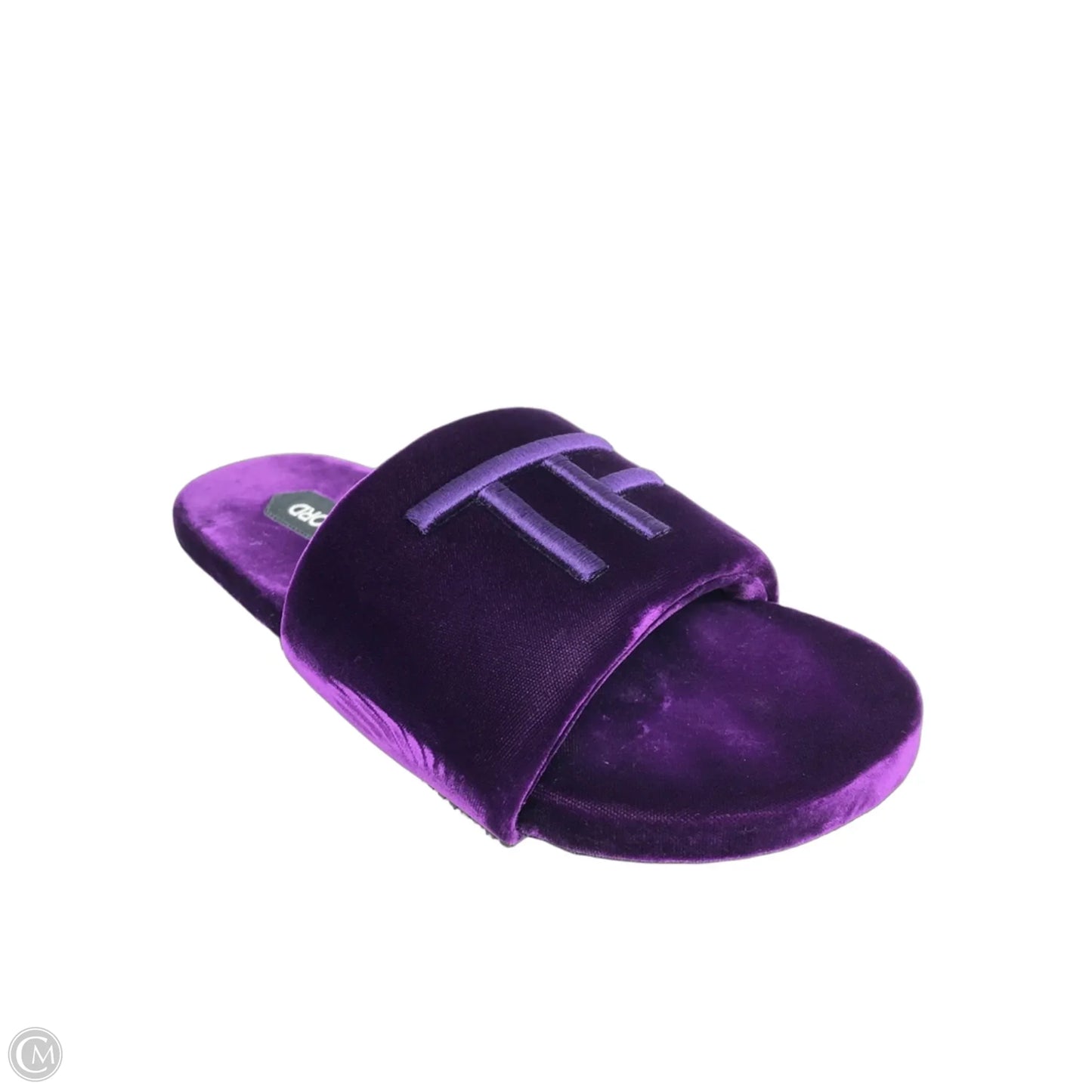 Slippers Luxury Designer By Tom Ford In Purple, Size: 8