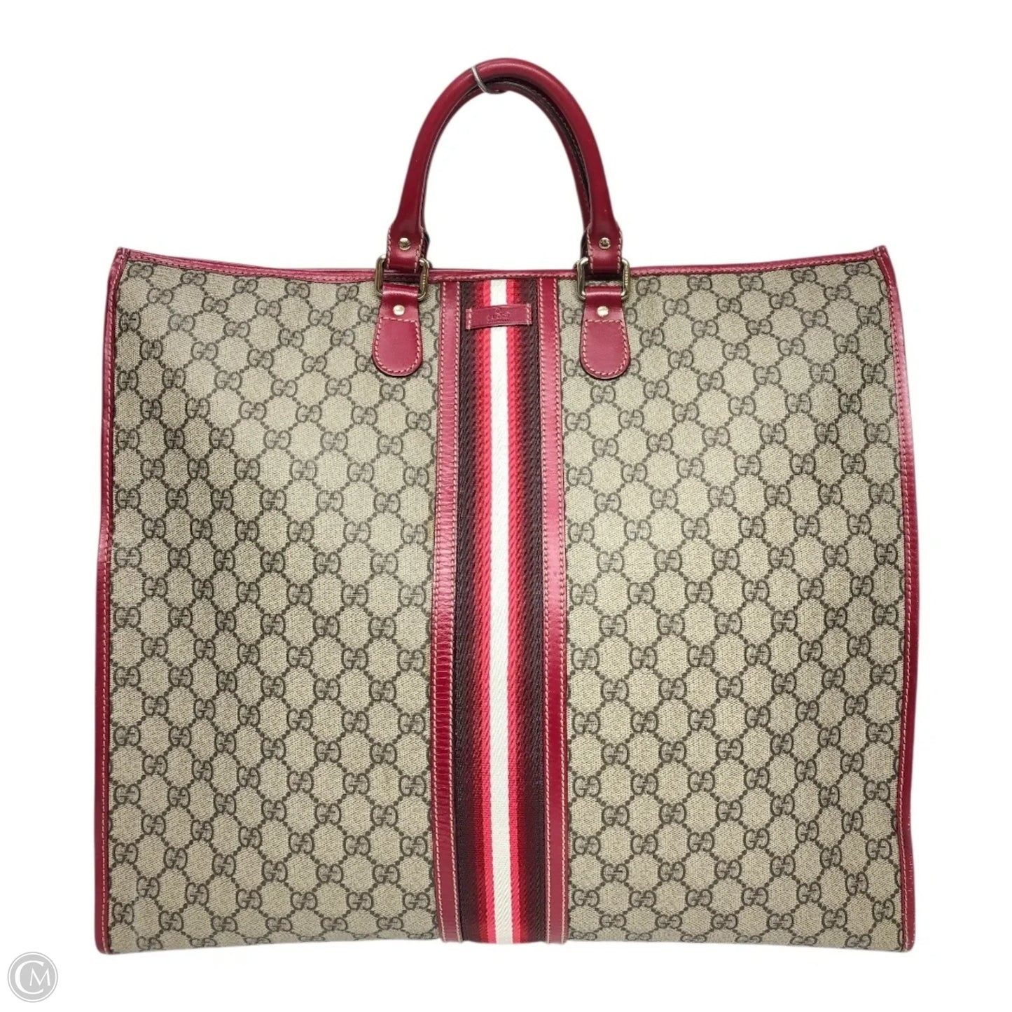 Tote Luxury Designer By Gucci, Size: Large