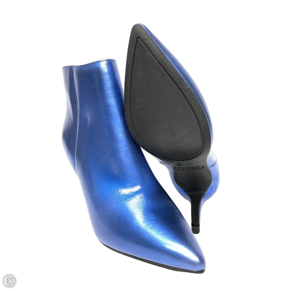 Boots Ankle Heels By Rampage In Blue, Size: 9