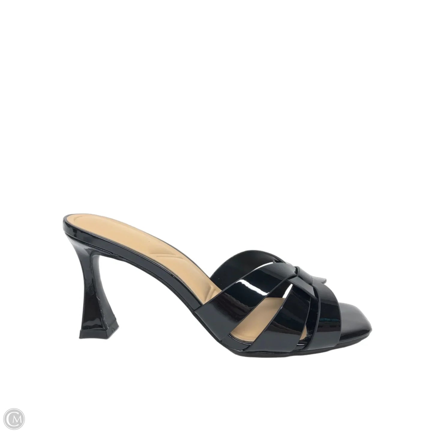 Sandals Heels Block By Anne Michelle In Black, Size: 9