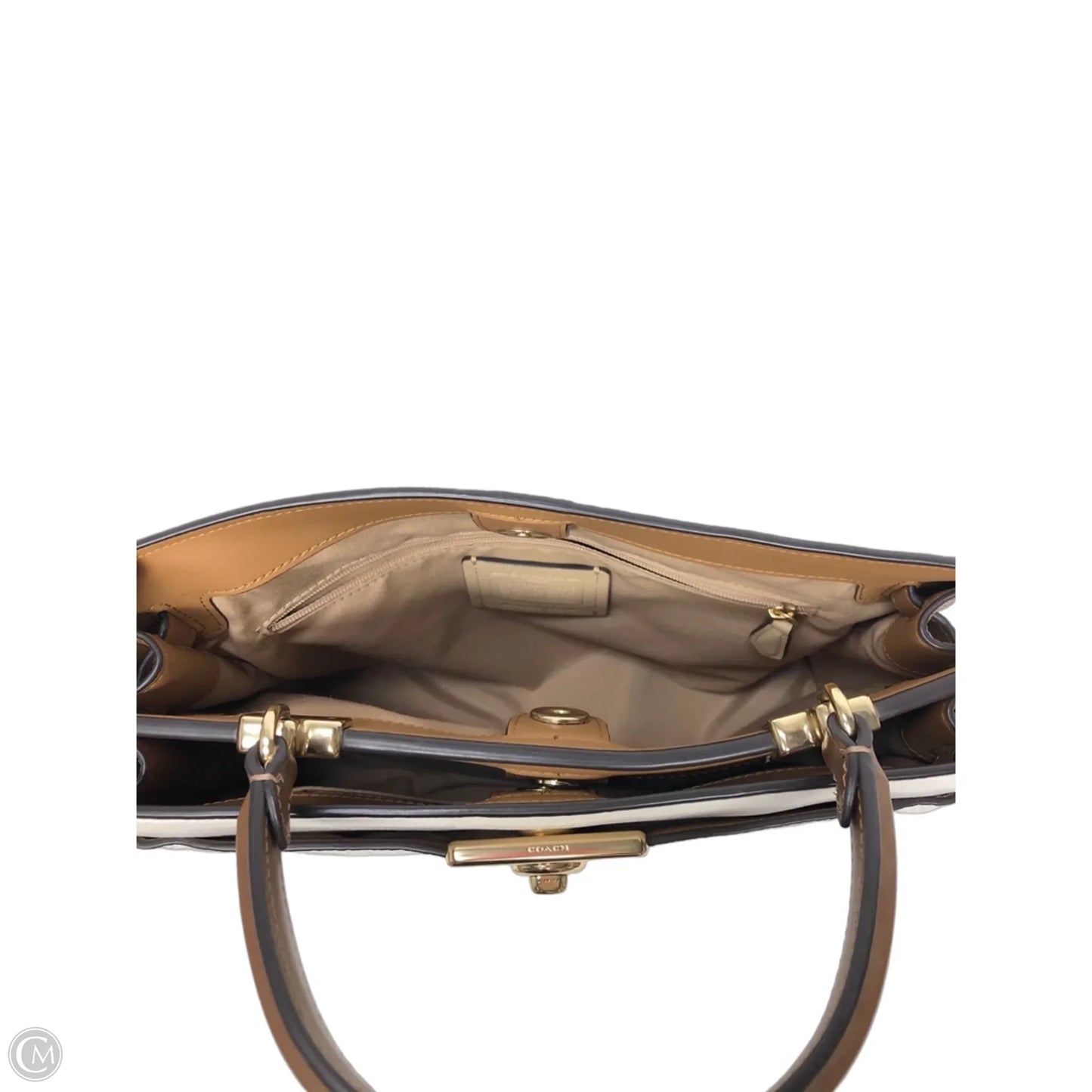 Handbag Designer By Coach, Size: Small