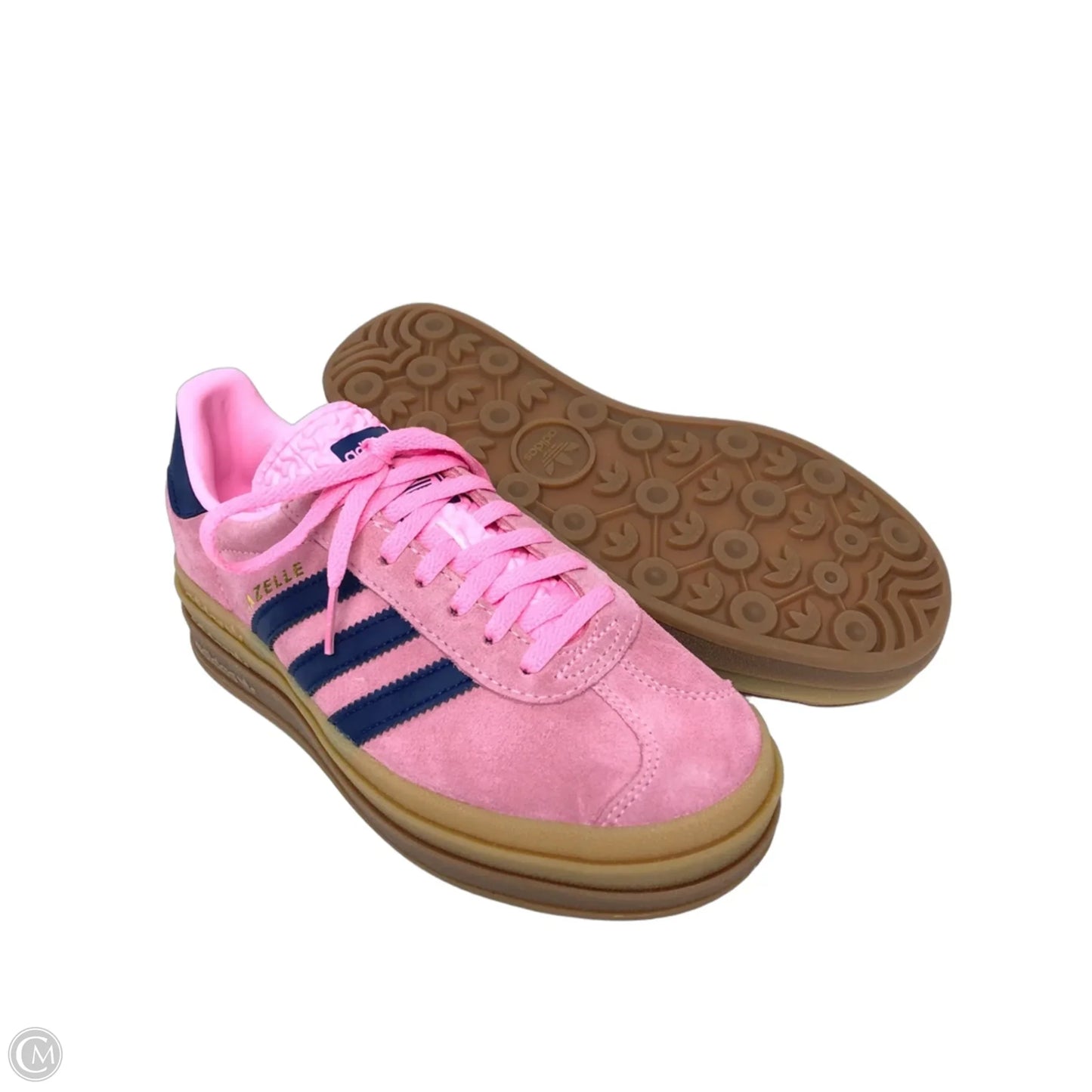 Shoes Sneakers By Adidas In Blue & Pink, Size: 6