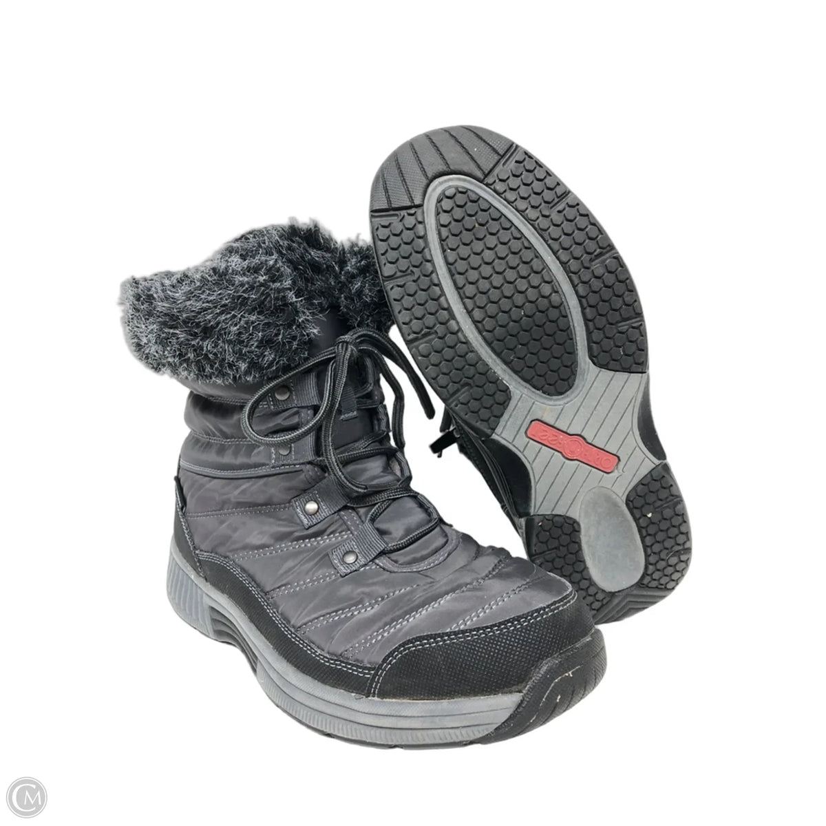 Boots Snow By Clothes Mentor In Grey, Size: 8