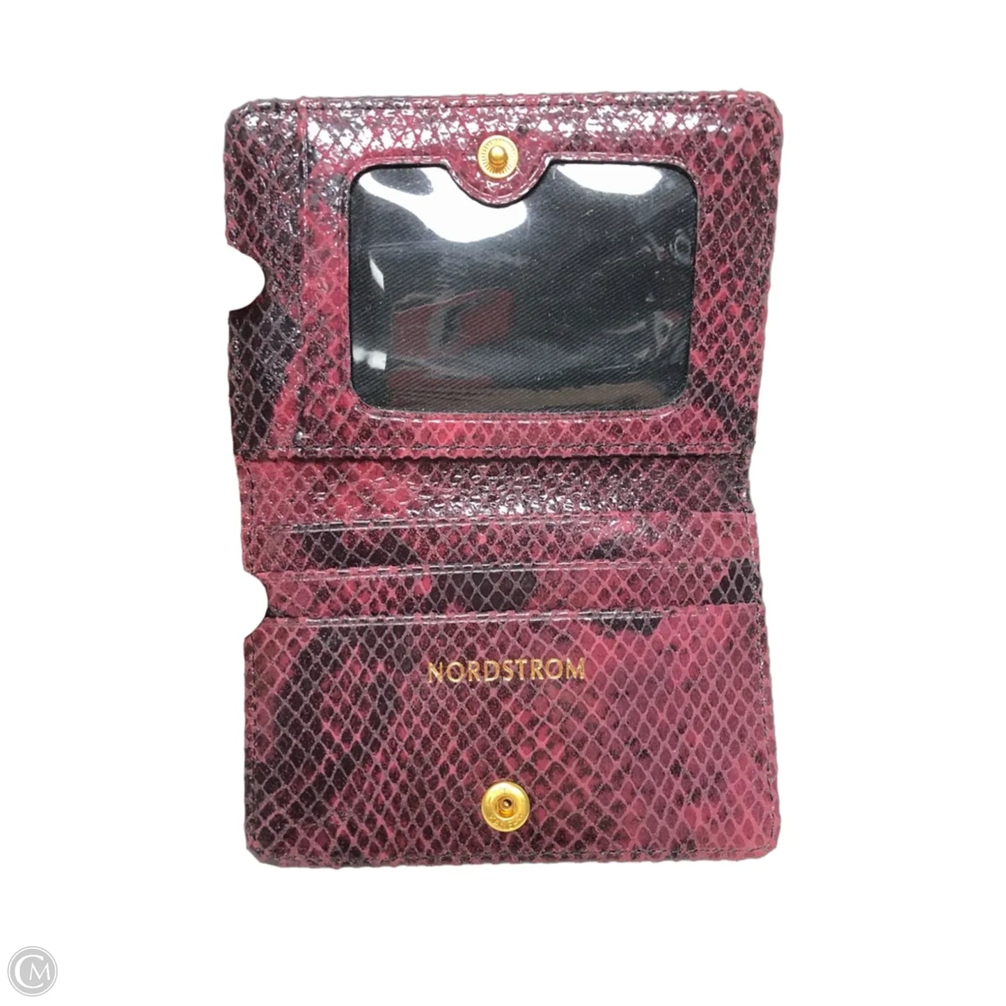 Wallet Leather By Nordstrom, Size: Small
