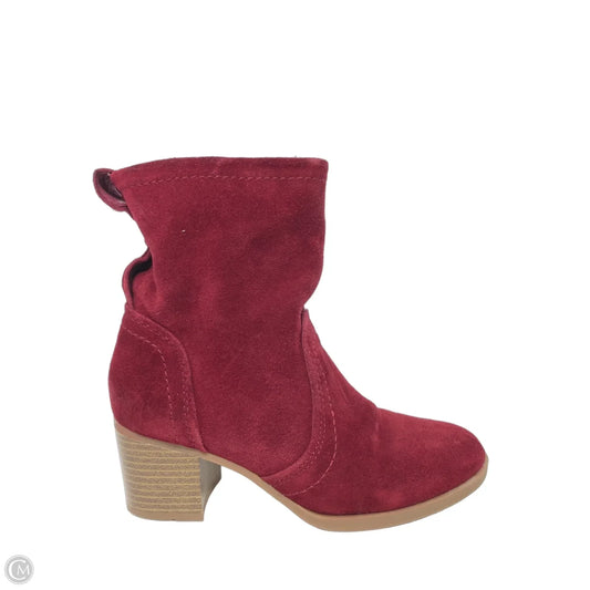 Boots Leather By Canyon River Blues In Red, Size: 6.5