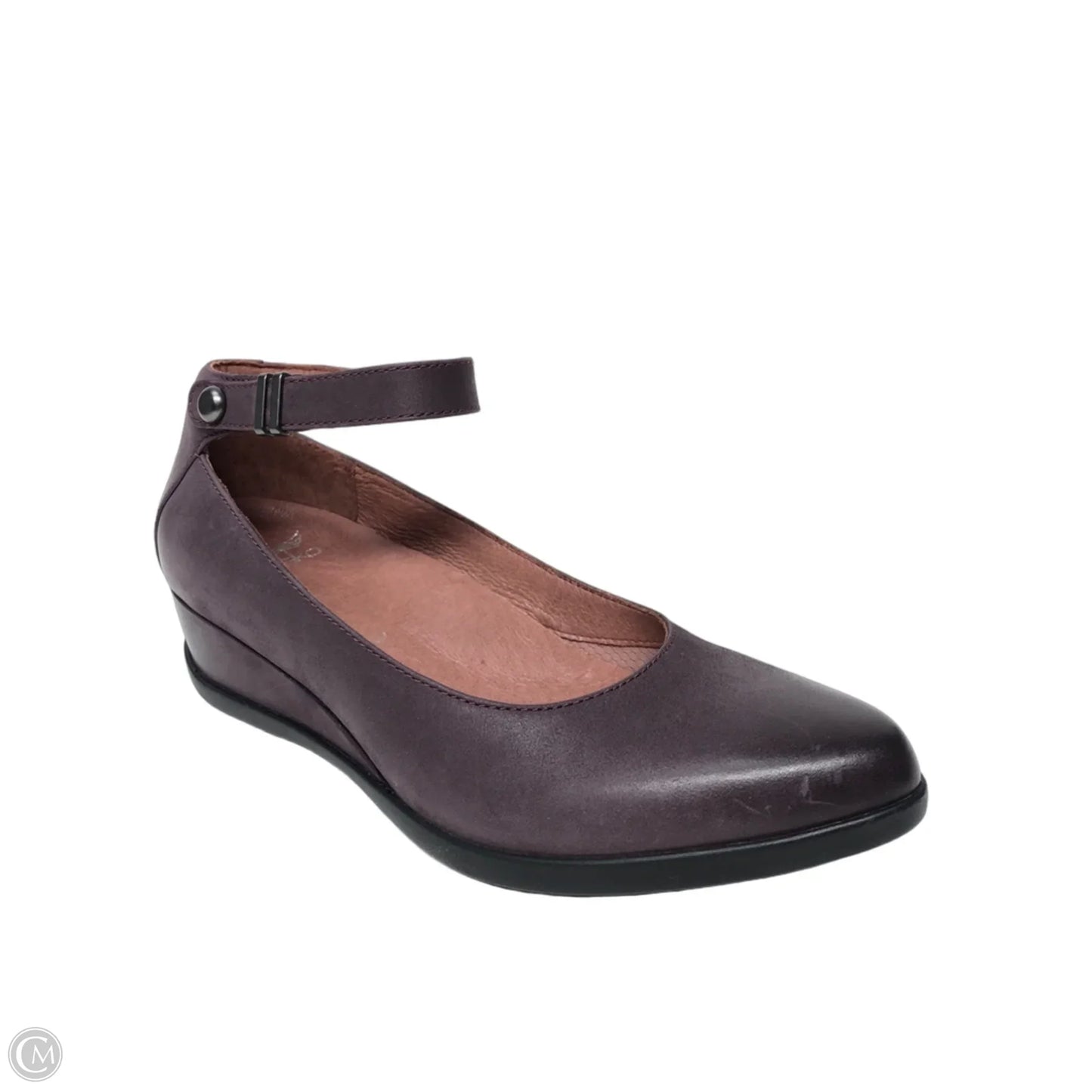 Shoes Heels Wedge By Dansko In Purple, Size: 9.5