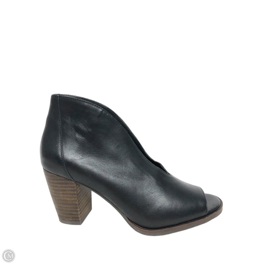 Boots Leather By Lucky Brand In Black, Size: 6