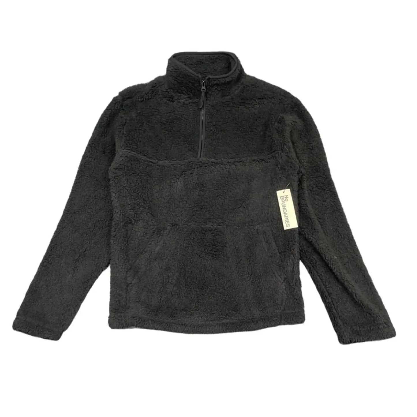Jacket Fleece By No Boundaries In Black, Size: Xs