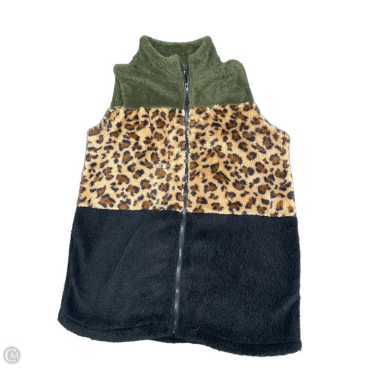 Vest Faux Fur & Sherpa By Cme In Multi-colored, Size: Xl